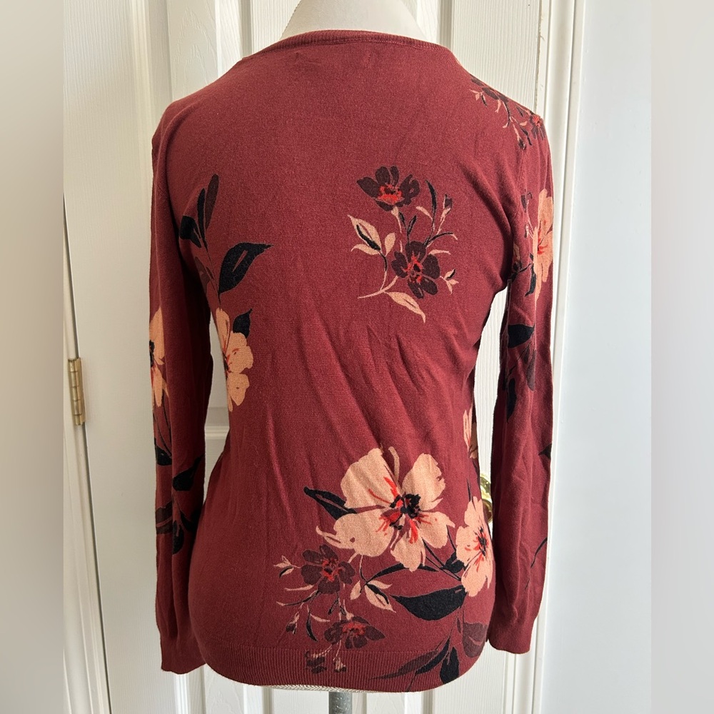 Daniel Rainn Brown and Black Crew Neck Sweater - Picture 4 of 5